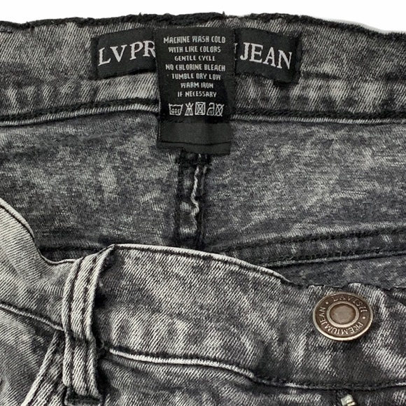 LV Premium Jean Destroyed Distressed Jeans - Picture 5 of 7